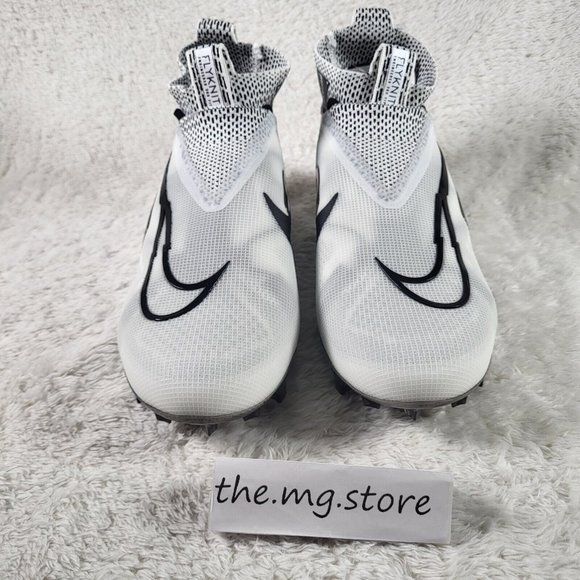 Nike Alpha Menace Elite 3 White Ghost Black Football CT6648-100 Men’s Sz 11 main image 4